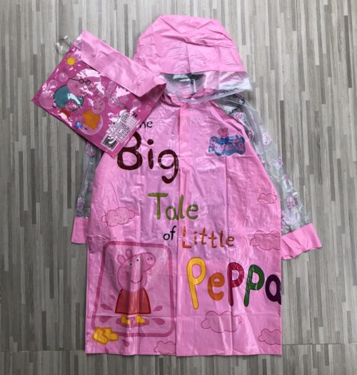 เสื้อกันฝนเด็ก ลาย Pepper Pig - Big